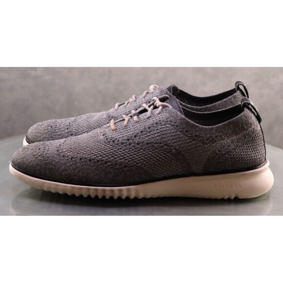 Cole Haan Zero Grand Knit Lite Men\'s Wingitp Oxfords Shoes Size 11 M Gray C27565 main image 5